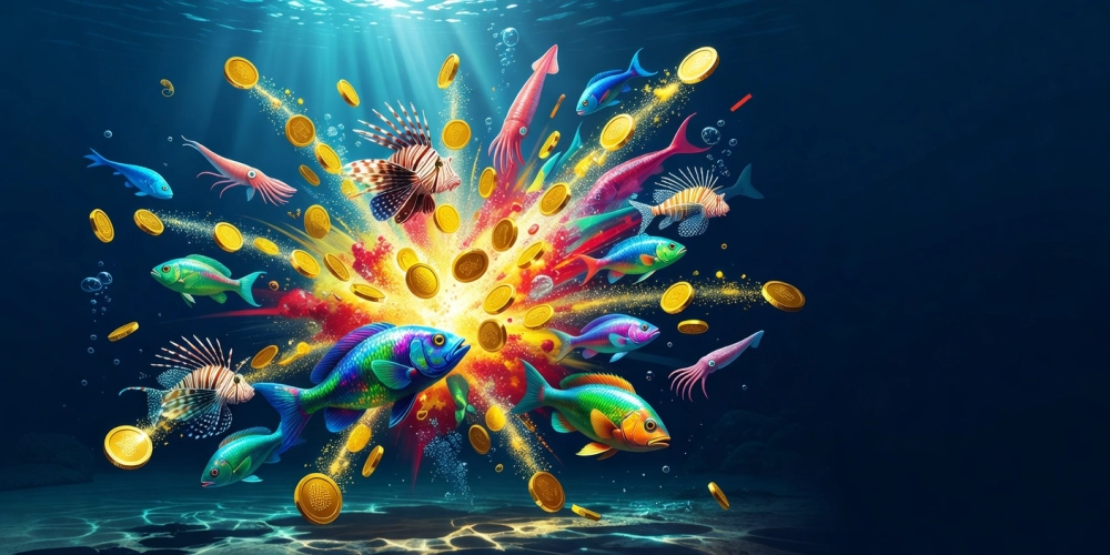 Top game bắn cá ăn xu NH88 với hiệu ứng nổ tung hấp dẫn và phần thưởng dồi dào