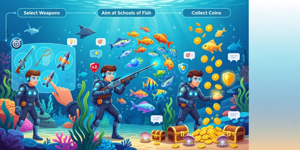 Hướng dẫn cách chơi bắn cá vui với các mẹo săn thưởng hiệu quả